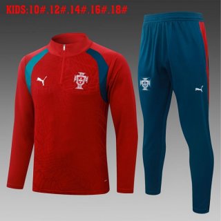 Enfant Training Top Portugal 2026-27 Rouge 3
