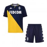 Maillot AS Monaco 2ª Enfant 2020-21 Jaune