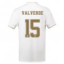 Maillot Real Madrid NO.15 Valverde 1ª 2019-20 Blanc