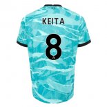 Maillot Liverpool NO.8 Keita 2ª 2020-21 Bleu