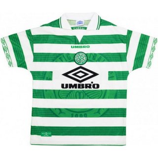 Thailande Maillot Celtic 1ª Retro 1997 1999 Vert