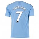 Maillot Manchester City NO.7 Sterling 1ª 2019-20 Bleu