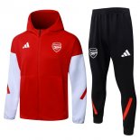 Coupe Vent Capuche Arsenal 2026-27 Rouge