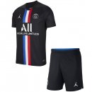 Maillot Paris Saint Germain 4ª Enfant 2019-20 Noir