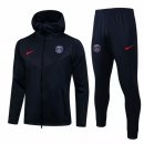 Sweat Shirt Capuche Paris Saint Germain 2021-22 Bleu Marine