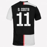 Maillot Juventus NO.11 D.Costa 1ª 2019-20 Blanc Noir