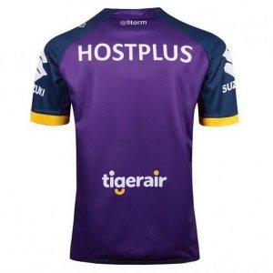 Thailande Maillot Melbourne Storm 2017 2018 Bleu