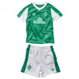 Maillot Werder Bremen 1ª Enfant 2020-21 Vert