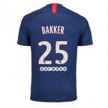 Maillot Paris Saint Germain NO.25 Bakker 1ª 2019-20 Bleu