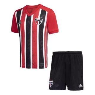 Maillot São Paulo 2ª Enfant 2020-21 Rouge