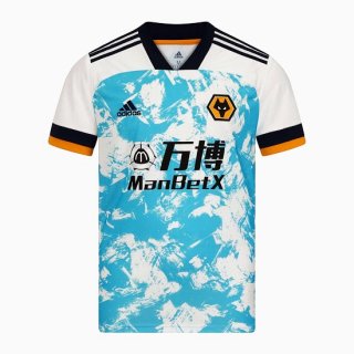 Thailande Maillot Wolves 2ª 2020-21 Blanc