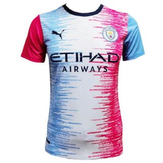 Thailande Maillot Manchester City Spécial 2021-22 Bleu Blanc