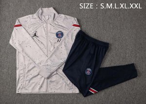 Survetement Paris Saint Germain 2021-22 Gris