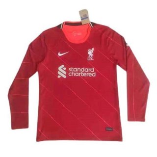 Thailande Maillot Liverpool 1ª ML 2021-22