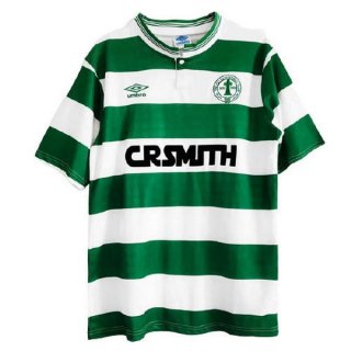 Thailande Maillot Celtic 1ª Retro 1888 1988 Vert