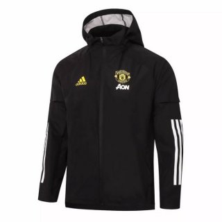 Coupe Vent Manchester United 2020-21 Noir Jaune