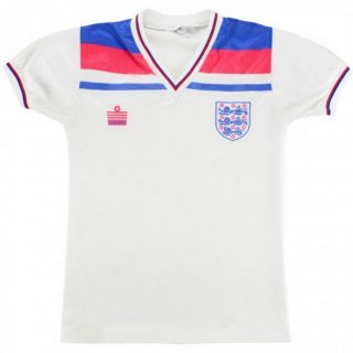 Thailande Maillot Angleterre 1ª Retro 1980 Blanc