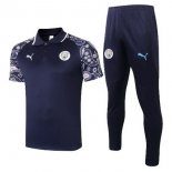 Polo Manchester City Ensemble Complet 2020-21 Purpura Noir