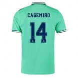 Maillot Real Madrid NO.14 Casemiro 3ª 2019-20 Vert