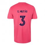 Maillot Real Madrid 2ª NO.3 E. Militão 2020-21 Rose