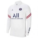Maillot Paris Saint Germain Strike Top ML 2021-22 Blanc