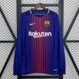 Thailande Maillot Barcelona 1ª Retro ML 2017-2018