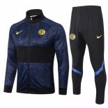 Survetement Inter Milan 2020-21 Bleu Noir