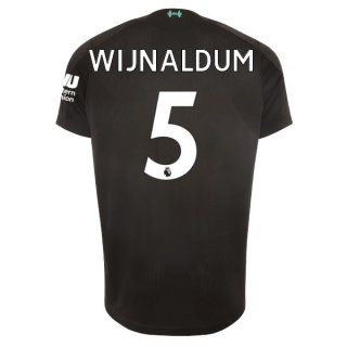 Maillot Liverpool NO.5 Wijnaldum 3ª 2019-20 Noir