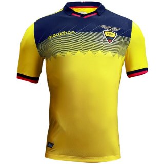 Thailande Maillot Équateur 1ª 2019 Jaune