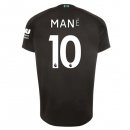 Maillot Liverpool NO.10 Mane 3ª 2019-20 Noir