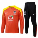 Sweatshirt Brésil 2026-27 Orange Sweatshirt Brésil 2026-27 Orange