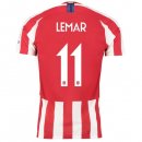 Thailande Maillot Atletico Madrid NO.11 Lemar 1ª 2019-20 Rouge