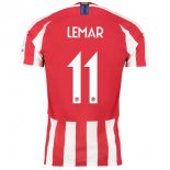 Thailande Maillot Atletico Madrid NO.11 Lemar 1ª 2019-20 Rouge