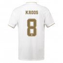 Maillot Real Madrid NO.8 Kroos 1ª 2019-20 Blanc