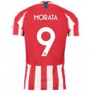 Thailande Maillot Atletico Madrid NO.9 Morata 1ª 2019-20 Rouge