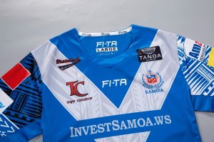 Thailande Maillot Samoa 1ª 2017 2018 Bleu