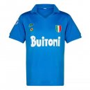 Maillot Naples 1ª Retro 1987 1988 Bleu