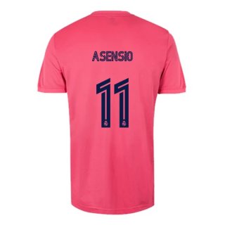 Maillot Real Madrid 2ª NO.11 Asensio 2020-21 Rose