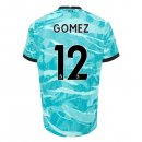 Maillot Liverpool NO.12 Gomez 2ª 2020-21 Bleu