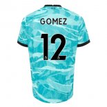 Maillot Liverpool NO.12 Gomez 2ª 2020-21 Bleu