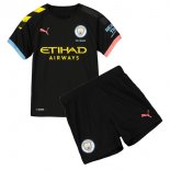 Maillot Manchester City 2ª Enfant 2019-20 Noir