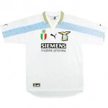 Thailande Maillot Lazio 1ª Retro 2000 2002 Blanc