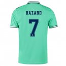 Maillot Real Madrid NO.7 Hazard 3ª 2019-20 Vert