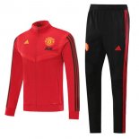 Survetement Manchester United 2020-21 Rouge Noir