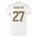 Maillot Real Madrid NO.27 Rodrygo 1ª 2019-20 Blanc