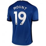 Maillot Chelsea NO.19 Mount 1ª 2020-21 Bleu