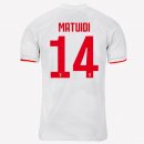Maillot Juventus NO.14 Matuidi 2ª 2019-20 Gris Blanc