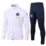 Survetement Paris Saint Germain 2020-21 Blanc Noir