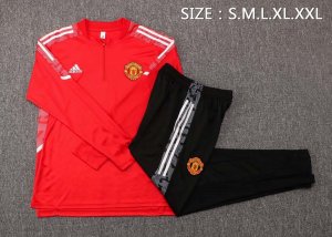 Training Top Manchester United 2022 Rouge