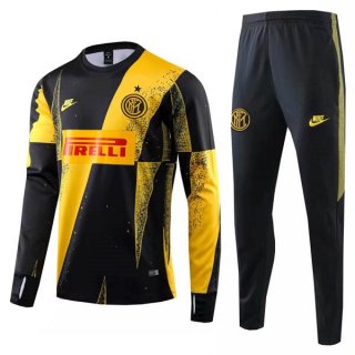 Survetement Inter Milan 2019-20 Noir Jaune Rouge Survetement Inter Milan 2019-20 Noir Jaune Rouge
